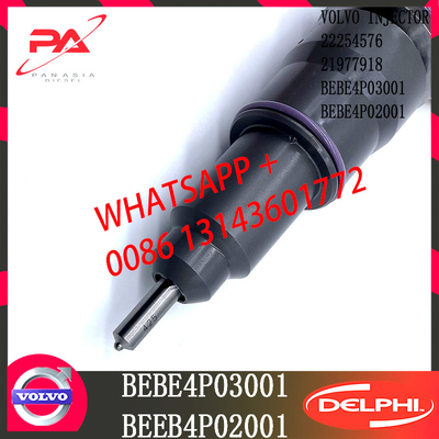 4 injecteur Assy BEBE 4P03001 21977918 de Pin BEBE 4P02001 DELPHI Common Rail Diesel Fuel 22254576 E3.27