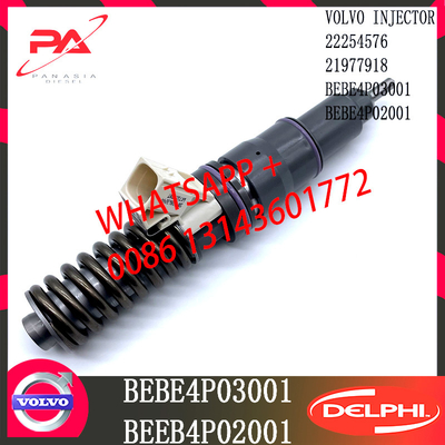 4 injecteur Assy BEBE 4P03001 21977918 de Pin BEBE 4P02001 DELPHI Common Rail Diesel Fuel 22254576 E3.27