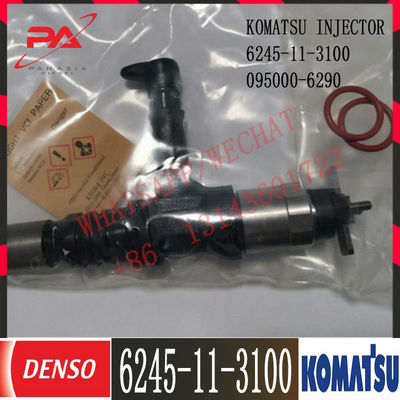 6245-11-3100 injecteur de carburant du moteur diesel SAA6D170E-5 PC1250-8 de KOMATSU 6245-11-3100 095000-6290