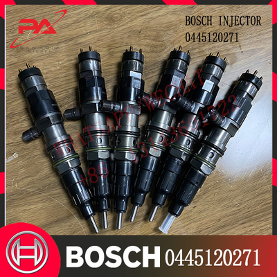 Injecteur commun diesel 0445120266 du rail Bos-ch pour Weichai 612630090012 612640090001
