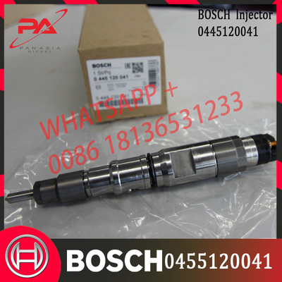 Injecteur de carburant commun 0445120041 de rail d'injection de carburant pour BOSCH DAEWOO DOOSAN DV11 65.10401-7002C 0 445 120 041