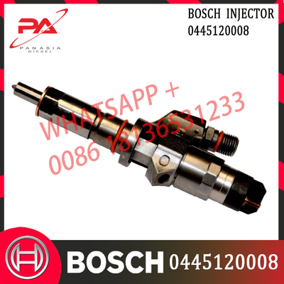 Injecteur commun 0445120008 de rail de gicleur de gazole pour la sierra 2500 GM de GMC de HD 6.6L