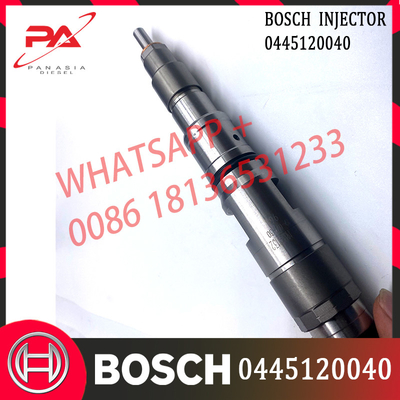 Injecteur de carburant commun 0445120040 de BOSCH de rail pour Bosch Doosan