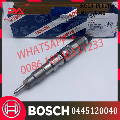 Injecteur de carburant commun 0445120040 de BOSCH de rail pour Bosch Doosan