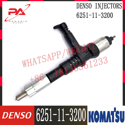095000-6640 6251-11-3200 6251-11-3201 Injecteur Komatsu Pour moteur SAA6D125E-5C/5D