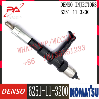 095000-6640 6251-11-3200 6251-11-3201 Injecteur Komatsu Pour moteur SAA6D125E-5C/5D