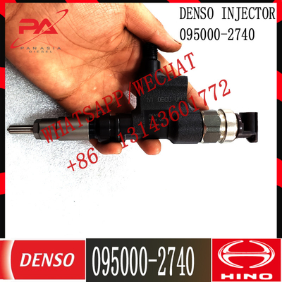 Injection commune de pompe à gazole 0950002740 de l'injecteur 095000-2740 de rail pour Hino DYNA N04C