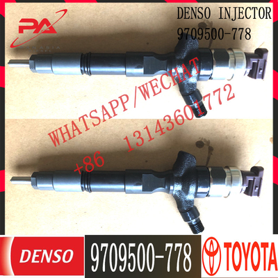 Injecteur de carburant 23670-30280 commun original de l'Assy 095000-7781 d'injecteur de rail 9709500-778 pour toyota