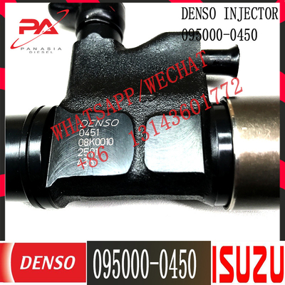 Injecteur de carburant commun diesel de rail 095000-0450 095000-0451 pour IS-UZU 6HK1 8-97601259-0