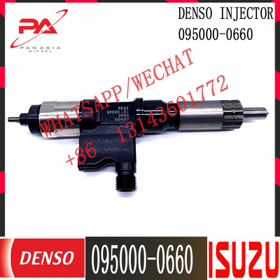 injecteur 8982843930 8-98284393-0 commun de l'injecteur 095000-0660 de rail pour le bec 095000-0660 d'injecteur de moteur d'ISUZU 4HK1 6HK1