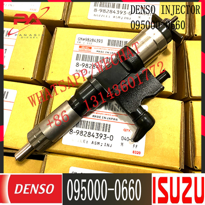 095000-0660 injecteur de carburant pour Isuzu 4HK1 6HK1 8982843930 8-98284393-0