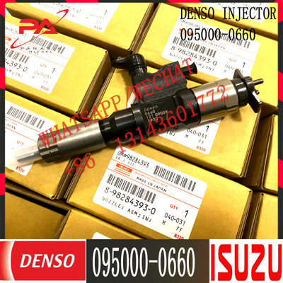 095000-0660 injecteur de carburant pour Isuzu 4HK1 6HK1 8982843930 8-98284393-0