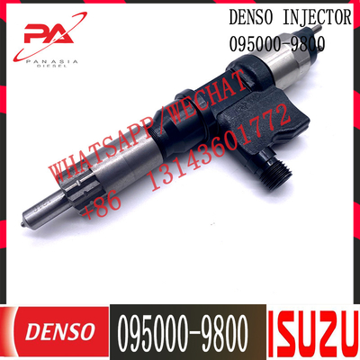 Injecteur de carburant de rail d'ISUZU Diesel Common 8-98219181-0 8982191810 095000-9800