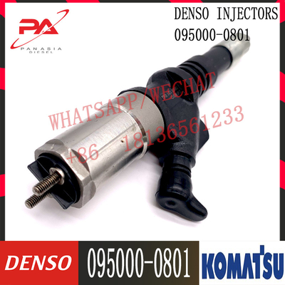 095000-0800 095000-0801 injecteurs de carburant de KOMATSU 6156-11-3100 pour le moteur de SA6D125E