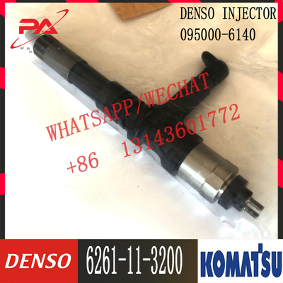 6261-11-3200 injecteur de carburant diesel de moteur de KOMATSU PC800-8 D155AX-6 6261-11-3200 095000-6140