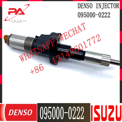 095000-0222 injecteur de gazole commun original de rail 095000-0221 pour ISUZU 6SD1 1-15300347-3