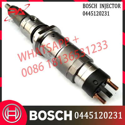 Bos-ch injecteur commun de rail de l'injecteur de carburant 0445120231 0445-120-231 pour le moteur de gazole