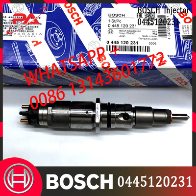Bos-ch injecteur commun de rail de l'injecteur de carburant 0445120231 0445-120-231 pour le moteur de gazole