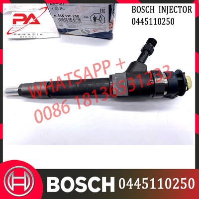Injecteur commun 0445110250 d'Injecteur de gazole de rail 0445110249 pour Mazda Bt50 2,5 2008 pièces de véhicule