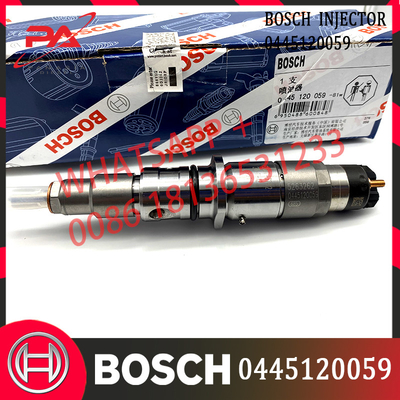 Injecteur commun diesel 0445120059 de rail de Bosch pour KOMATSU Cummins SAA6D107E-1 3976372
