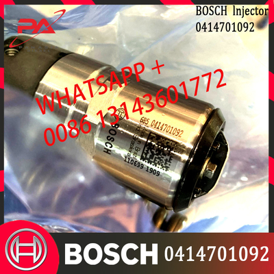 Injecteur de carburant commun 1734493 de rail du moteur diesel 0414701092 0414701092/0414701043 110731